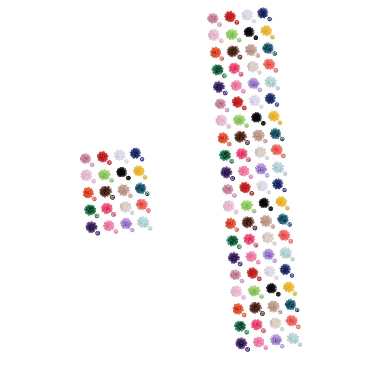 100 Pz fermaglio per fiore di chiffon mollette per con fiore di chiffon accessorio per per ragazze barrette hair pin fermaglio per per bambini HAPINARY