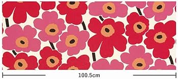 Amazon | 壁紙屋本舗 のりなし 壁紙 マリメッコ クロス marimekko