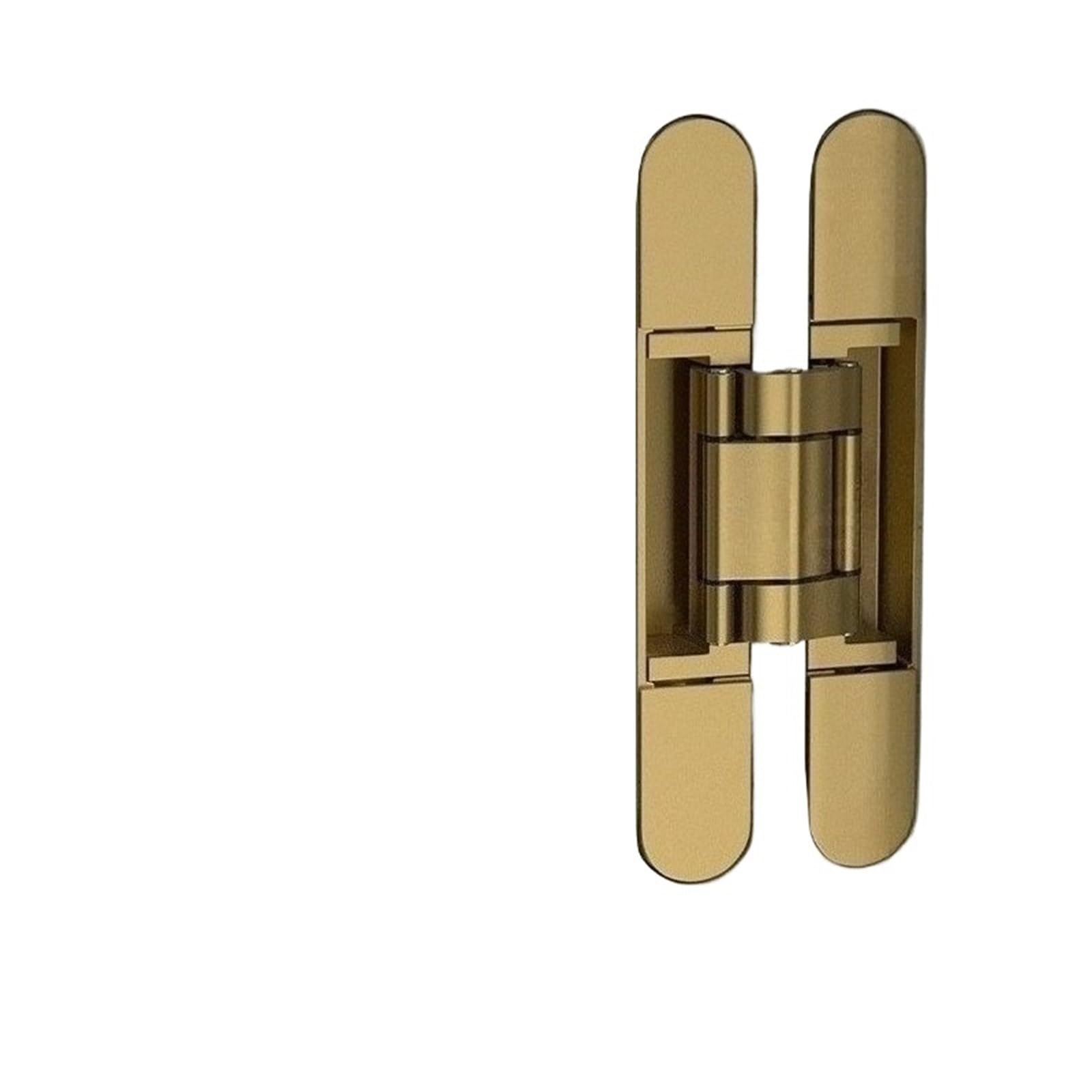 Kdhcvkz 40Kg-Gold 2Pcs 40/80Kg Door Hinged Hidden Wooden Door Folding Hinge(40Kg-Gold)