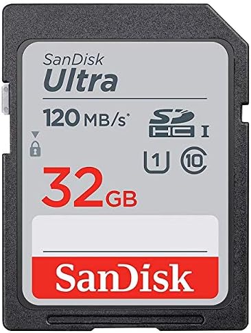 Miniatura 2 de SanDisk Tarjeta de memoria Ultra SDHC UHS-I de 32 GB clase 10 120MBs U1, Full HD, tarjeta de cámara SD SDSDUN4-032G (paquete de 10) paquete con (1)