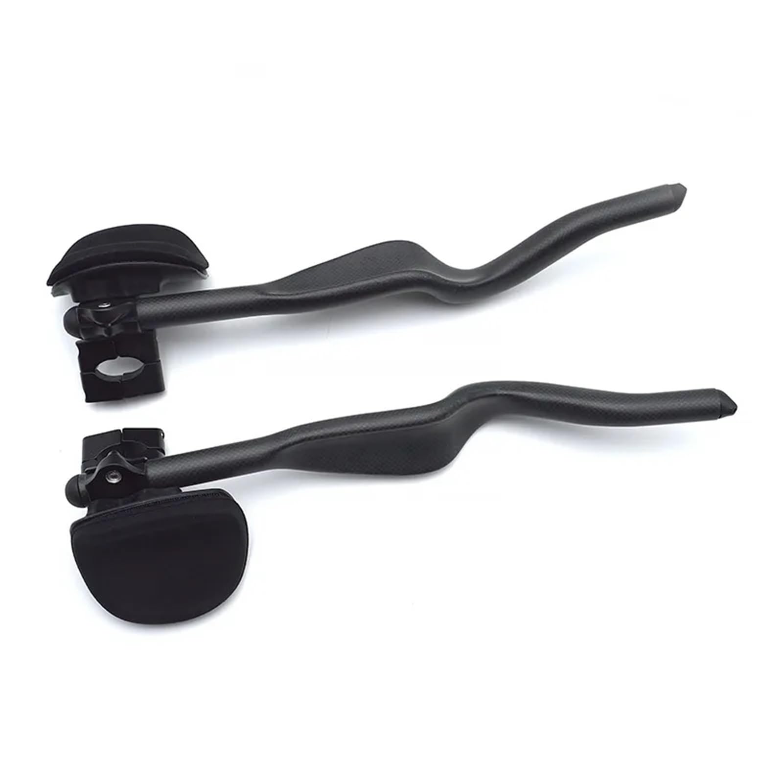Rower szosowy Triathlon Czas Trial Pełna karbonowa podpórka rowerowa TT Kierownica 35° Do przedłużenia kierownicy Z klipsem(1 Set TT Bars Matte)