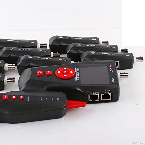Testeur Professionnel De Câbles Réseau 4 En 1, Multifonction, RJ45 RJ11 USB BNC, Câble LAN Cat5