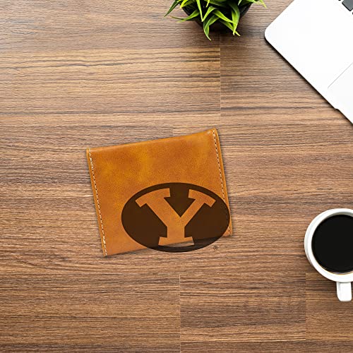 Image of Rico Industries NCAA Laser Engraved Trifold Laser Engraved Tri-Fold Wallet - Men's Accessory