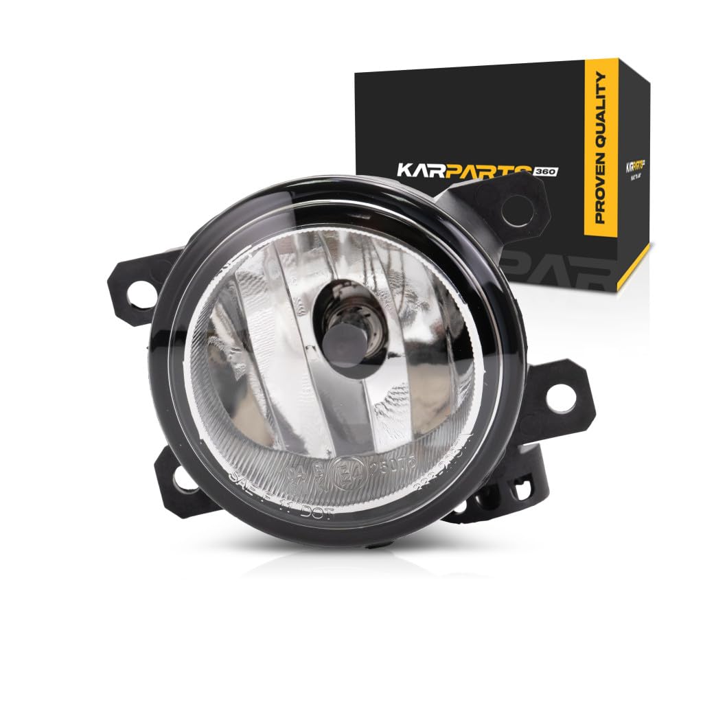 KarParts360 For Ram 1500 Fog Light 2019 20 21 22 23 2024 Driver OR Passenger Side | Single Piece | For CH2592152 | 68202187AA