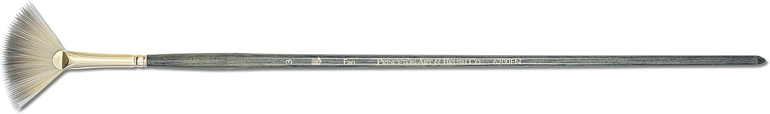 Princeton Best Synthetic Bristle Acrylic and Oil Brush Fan 3 (6200FN-3)