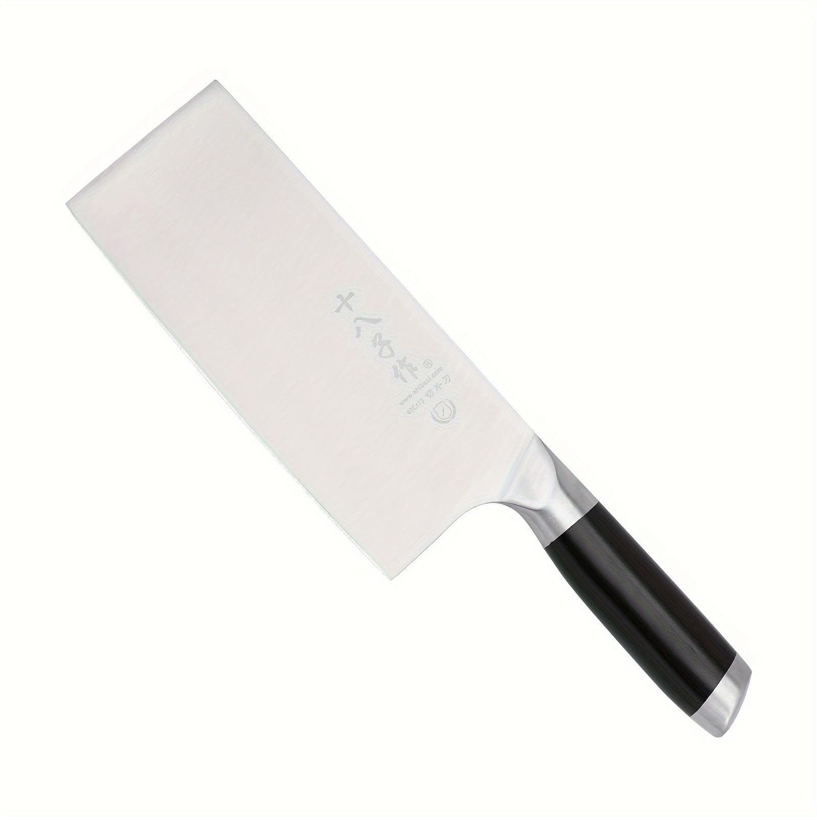 SHI BA ZI ZUO 18cm Chinesisches Kochmesser, Kochmesser dünnes und leichtes Küchenmesser Edelstahl Gemüsemesser Gemüse und hacken kleine Knochen