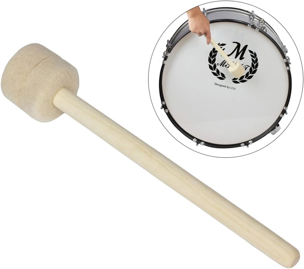 Bass Drum Mallet For Mallet, Head, Percussion Parts Wood Band with Accessories