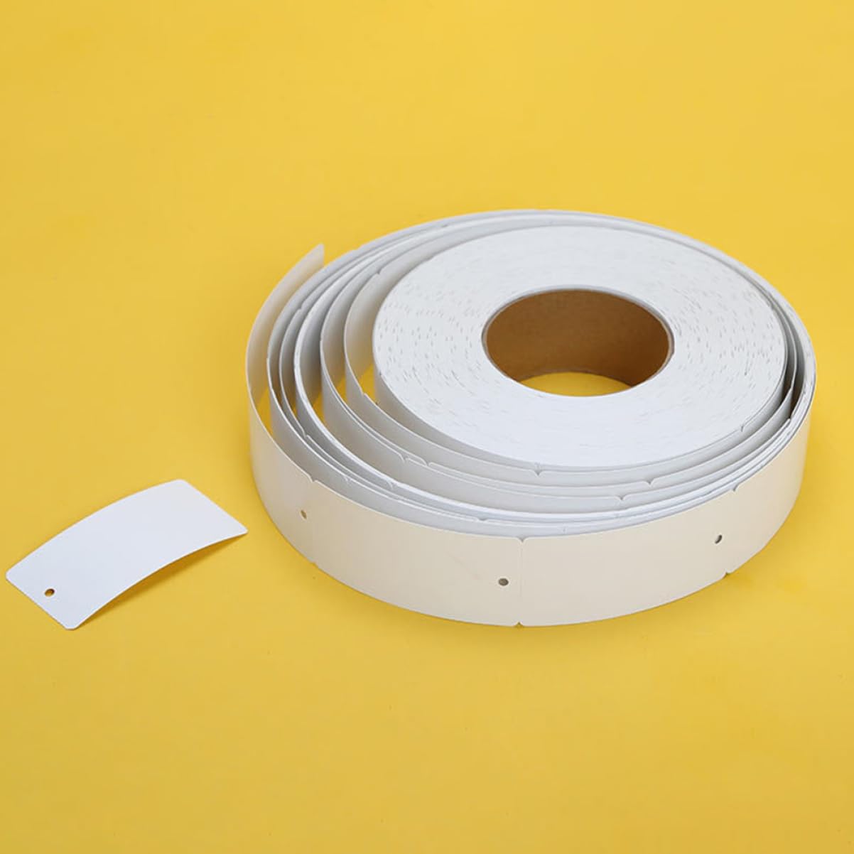 1 Rotolo Di Etichette Per Abbigliamento Etichette Di Carta Per Fai Da Te Artigianato Rivenditori Di Abbigliamento 50x110 Mm