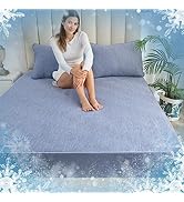 INGEROOM Cooling Blanket for Night Sweats, Lightweight Sofa Throw Blanket for Hot Sleepers - Stay Cool and Comfortable A 51BHpti70ZL. AC SR166,182