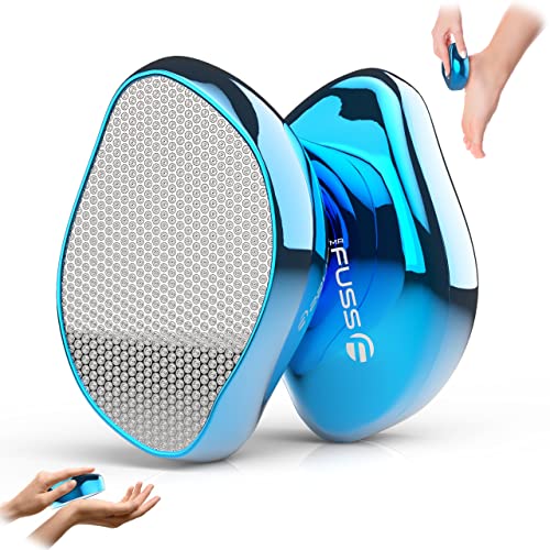 Mr. Fuss® Nano Glas 2 in 1 Hornhautentferner Feile - Hornhautentfernung Nass & Trocken - Hornhautfeile für samtweiche Babyfüße sicher & schnell Cover