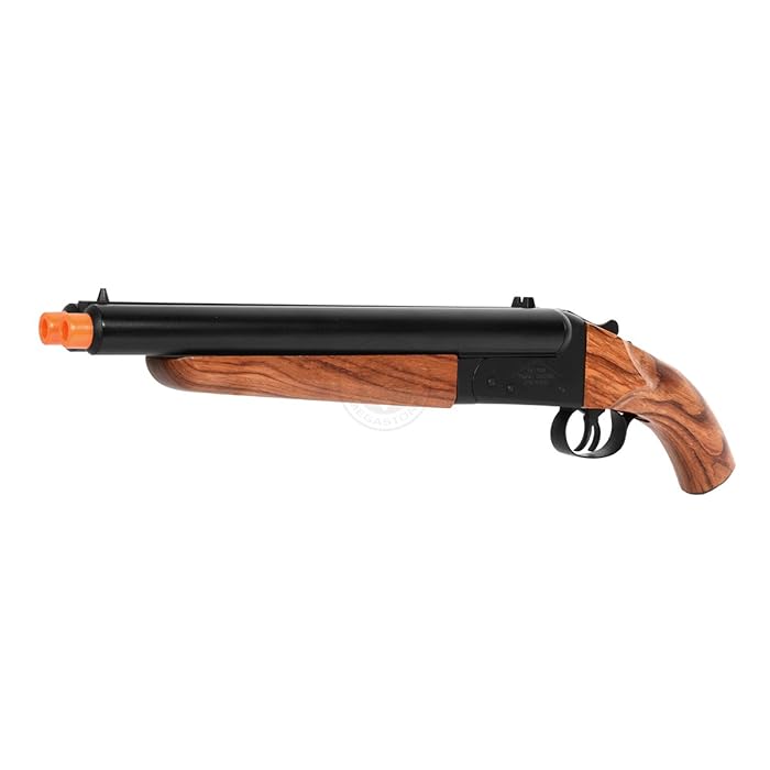 Buy 300 fps hudson metal double barrel mad max sawed off gas shotgun