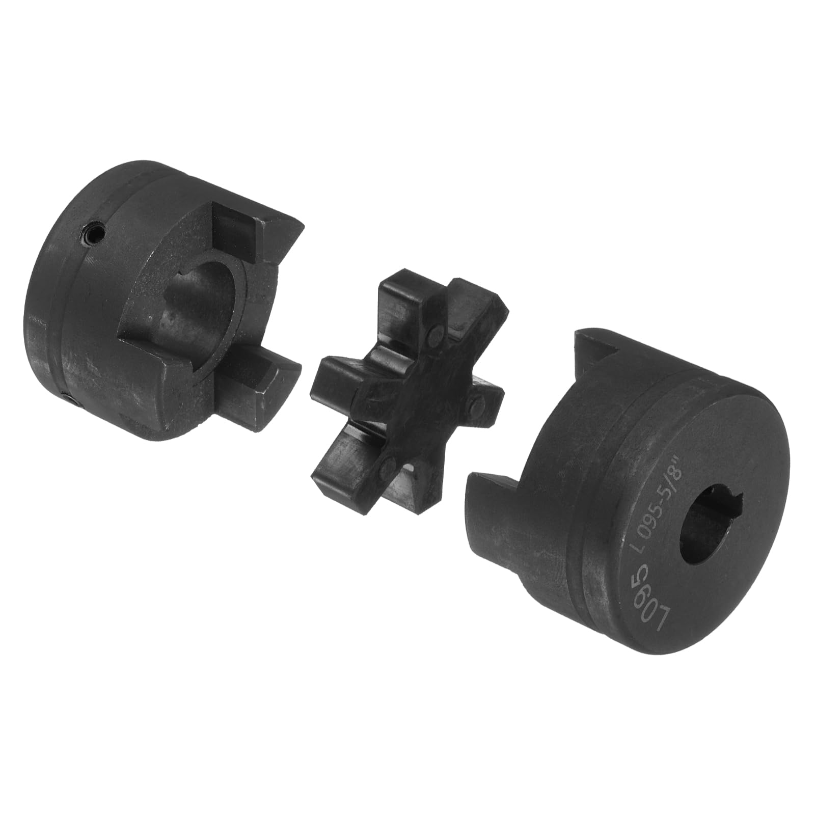 Flexible Coupling Set - L-Jaw Couplers with Rubber Spider -8