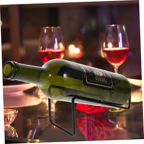 Soporte metálico para botellas de vino Levemolo 2 pcs miniatura 5