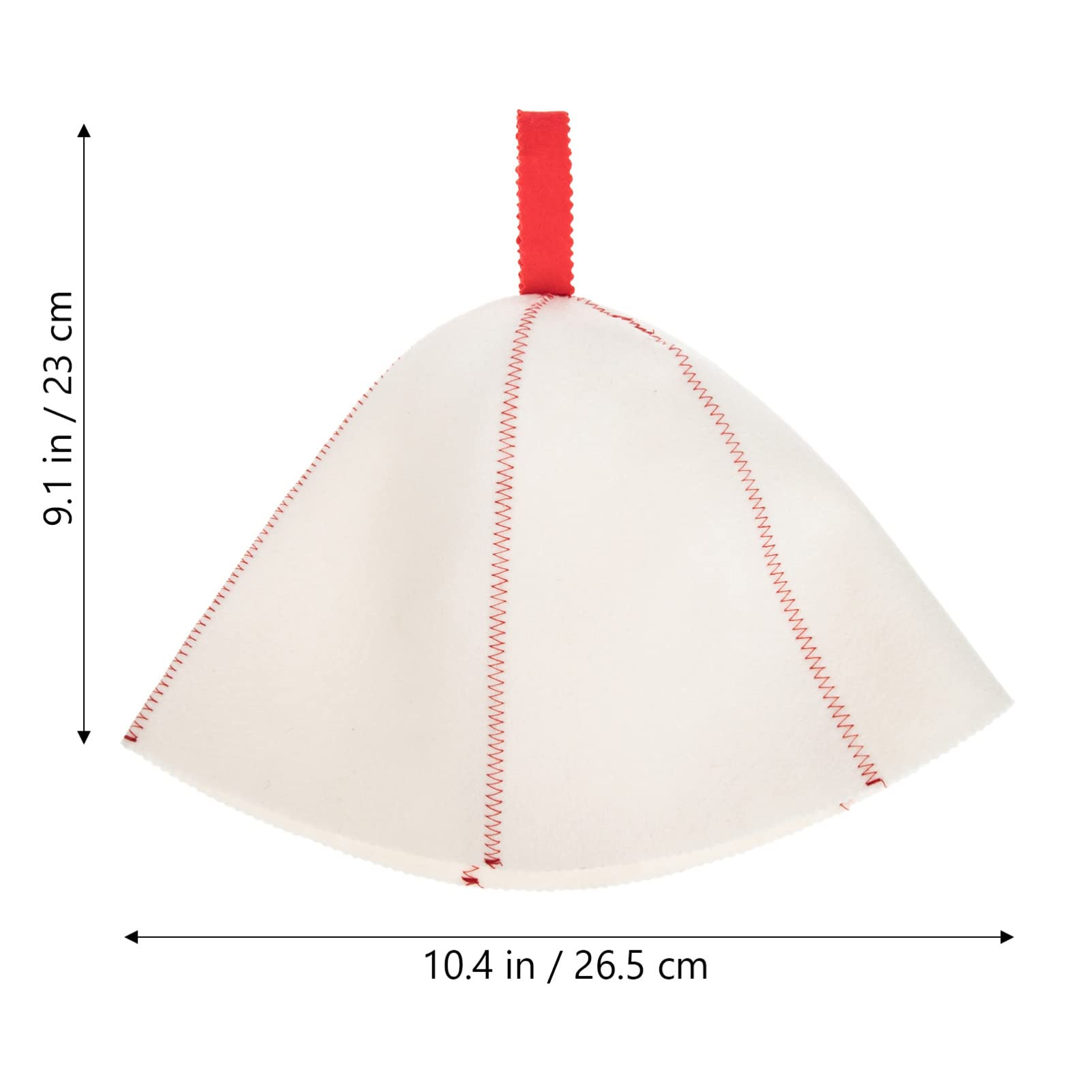 KALLORY 1 Set Sauna hat Russian Hats for Men Russian Banya Cap Bathing Shower Cushion Vaporarium Hat Sauna Kit Bath Hat Sauna caps Bath Accessories Suit for Men Miss Felt Swimming Cap Hair