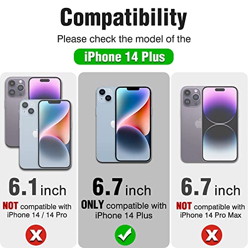 Image of Nillkin for iPhone 14 Plus Case, Slide Camera Cover Case for iPhone 14 Plus Lens Protection[Anti-Scratch Hard PC and TPU] Slim Shockproof Case Protective Phone Case for iPhone 14 Plus 6.7'' Black