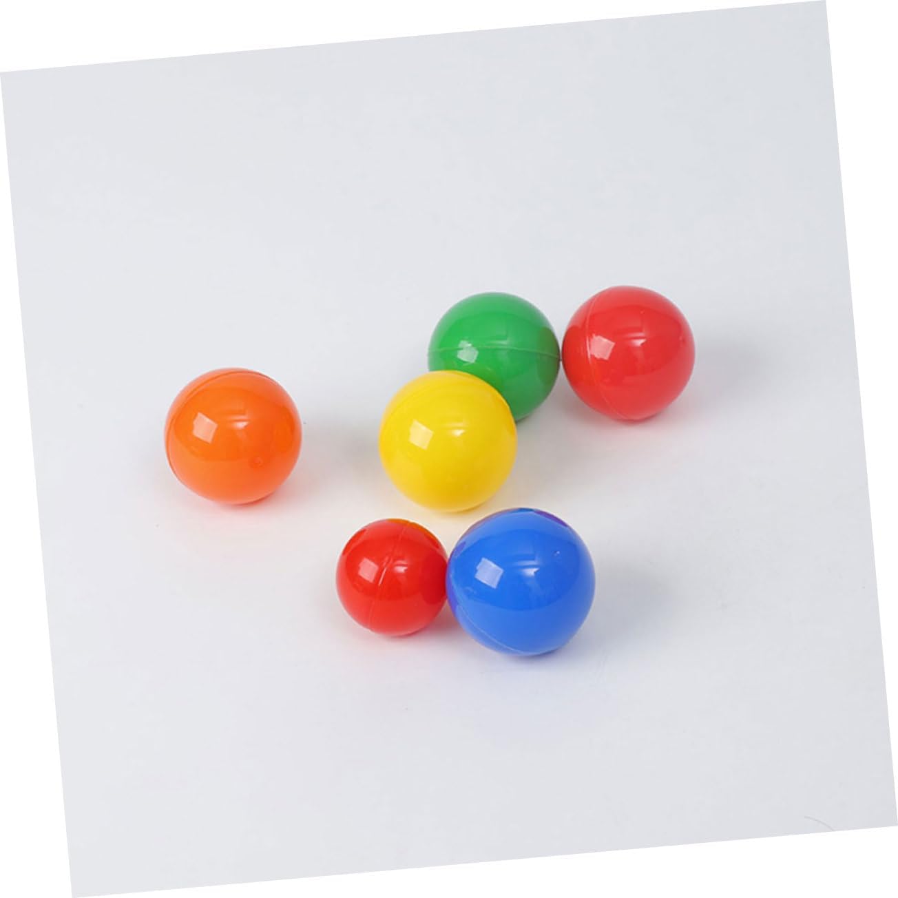 50pcs Openable Plastic Lottery Balls for Party Games 5CM Raffle Drawing Balls Fun Party Supplies for Events and Gatherings