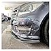 Front Lip, Front Bumper Lip Spoiler Splitter Compatible for Mercedes Benz C Class W204 S204 AMG Line 2011-2014 Diffuser Body Kits Car Accessories(Glossy Black)