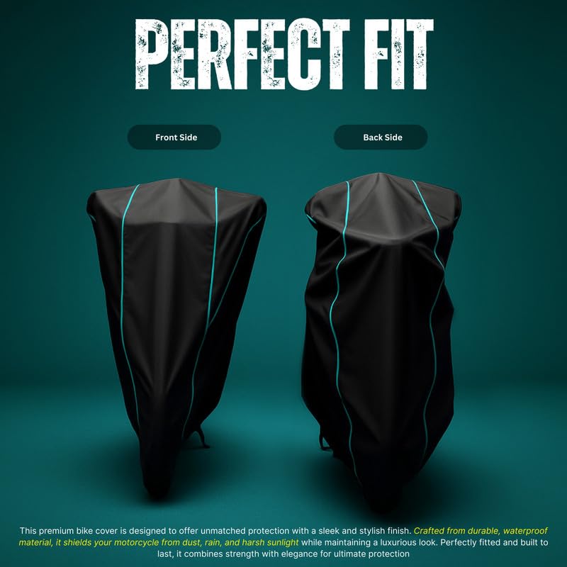 Image of Custom Fit Waterproof Bike Cover for Interceptor 650 | Protection from UV Rays, Dust, Rust, Heat