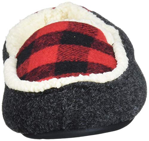 Dearfoams unisex-baby Hunter Boys Multi-fab Bootie W Pile T2