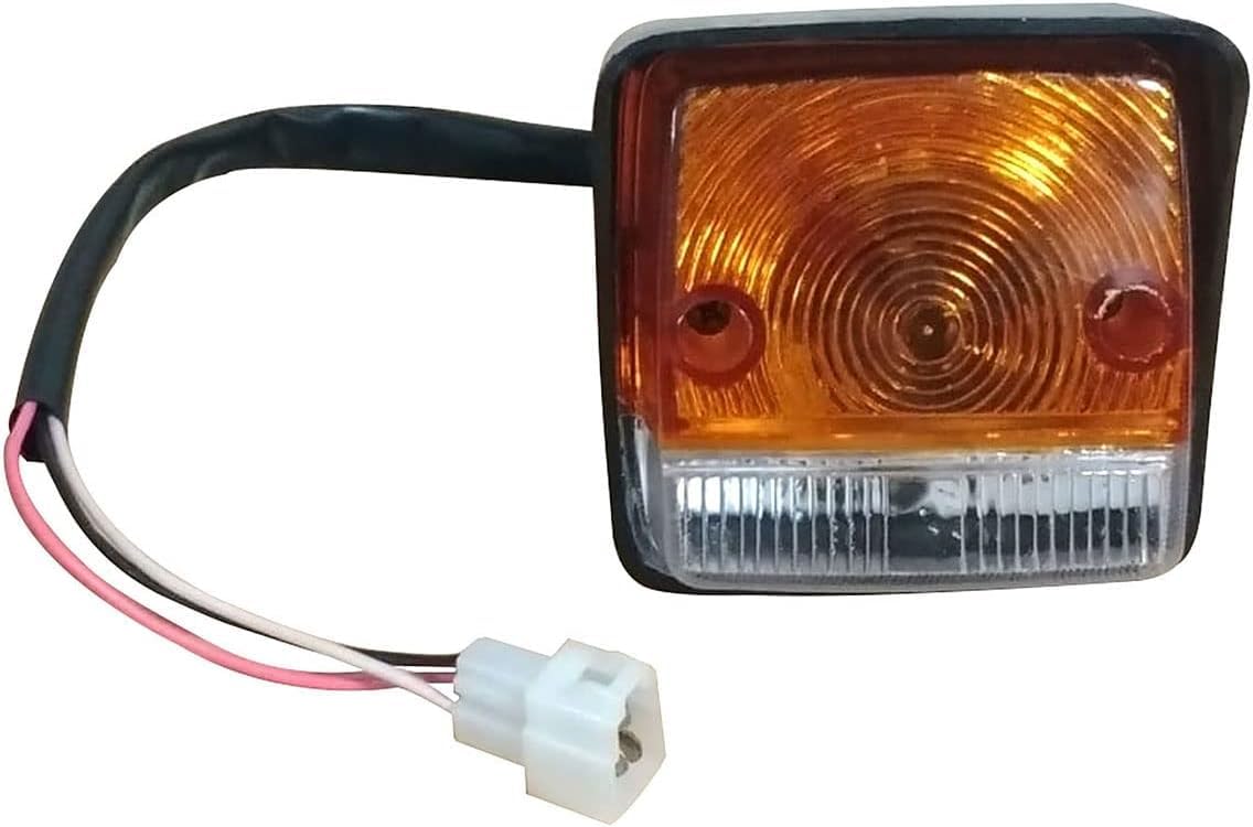 Anteriore Lato Indicatore Set Con 12v Lampadine Per per Mahindra Trattore Serie 4500 5500 6500 6000