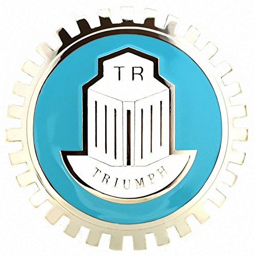 CAR GRILLE CHROME EMBLEM BADGES TRIUMPH