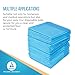 Dynarex Disposable Underpads, Medical-Grade Incontinence Bed Pads to Protect Sheets and Mattresses, 23”x36” (45g), 1 Case of 150 Pads (3 Boxes of 50)
