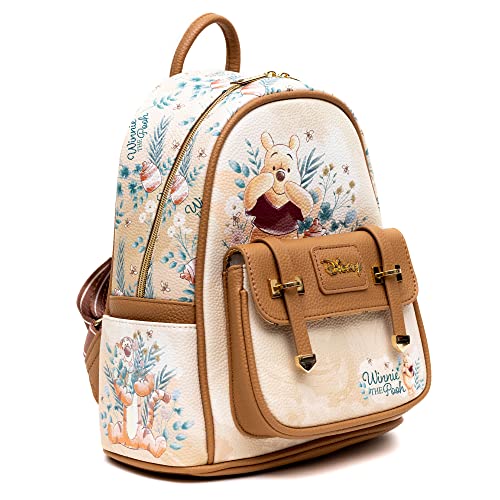 Wondapop Winnie The Pooh 11" Vegan Leather Fashion Mini Backpack #TOP2