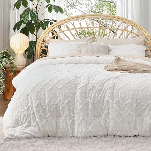 Bedsure Boho Comforter Set Cover