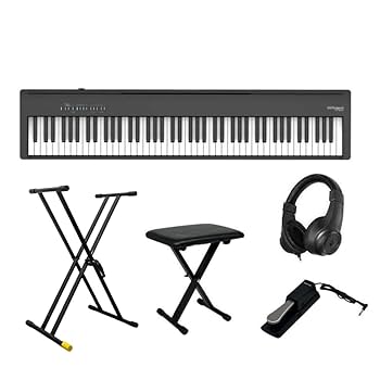 Roland FP-30 電子ピアノ（スタンド・ペダル付き） Amazon | 【スタンド&椅子＆ペダルセット】Roland ローランド