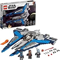 LEGO Star Wars Mandalorian Starfighter 75316 Awesome Toy Building Kit for Kids Featuring 3 Minifigures; New 2021