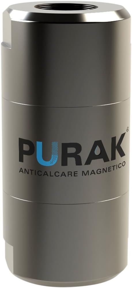PURAK, Magnetic LIMESCALE Removing and Protection Device PK.3060-34, 100% Made in Italy, Flow Rate 30 Lt/Min