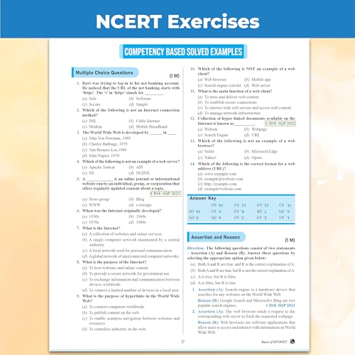 Image of PW CBSE Question & Concept Bank Class 10 Computer Application 2027 Chapterwise & Topicwise By Prateik Sharma | NCERT Important Questions Concept Maps PYQs Mock Test 50% Competency Based Questions