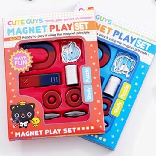 Kraftmaster® Set of 1 Science Experiment Kit, Mag-netic Power Kit for Students, DIY Science Kit for Students, Mag-netic Play Set for Kids, Educational Mag-nets.-image-29