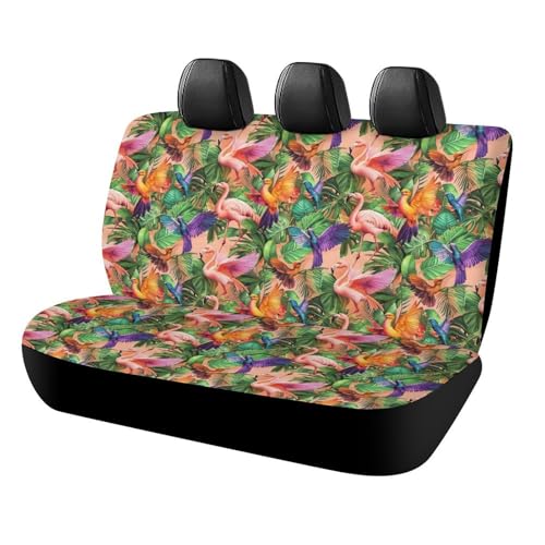 Housses de siège arrière de voiture respirantes avec protection élastique universelle