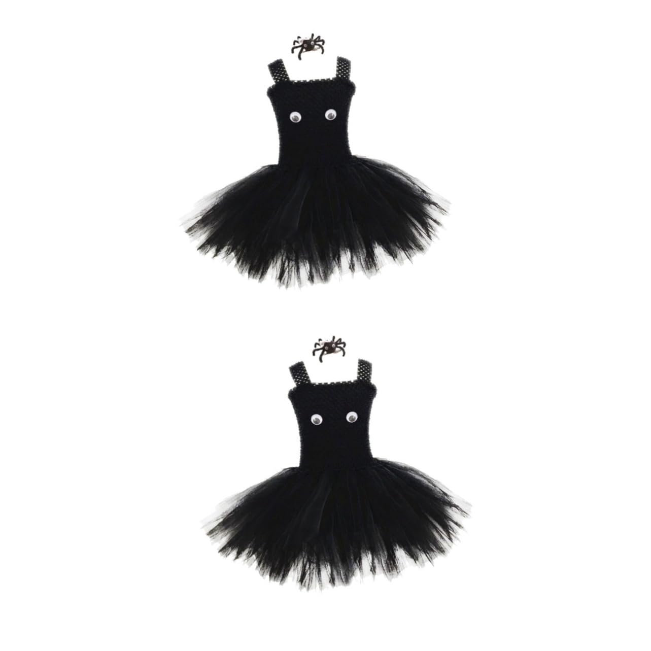 Healvian 2 Set Gonna tutu maniche tutù Halloween ragazzo costumi in tulle ragazze in costume costume per