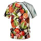 Sommer Mode Cool Herren T-Shirt 3D Druck Kurzarm Neutral Casual Harajuku T-Shirt
