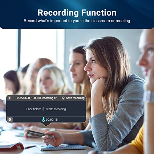 Suful Air Bluetooth Scanner Pen,Text To Speech Device For Dyslexia,Exam Reading Pen For Students,Voice Recognition, Scanning Identification,Digital Reader Pen Voice Translator Device #TOP6