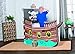 Coloring Pirate Ship Playhouse - DIY Cardboard House for Kids - Fort Folds easily for storage