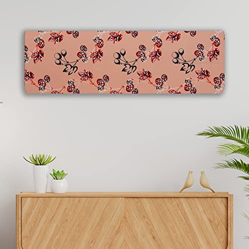 Image of Glassiano Marigold Plus Dustproof Stretchable with Elastic 1.5 Ton & 2 Ton Split indoor Ac Cover Compatible for Panasonic All Model