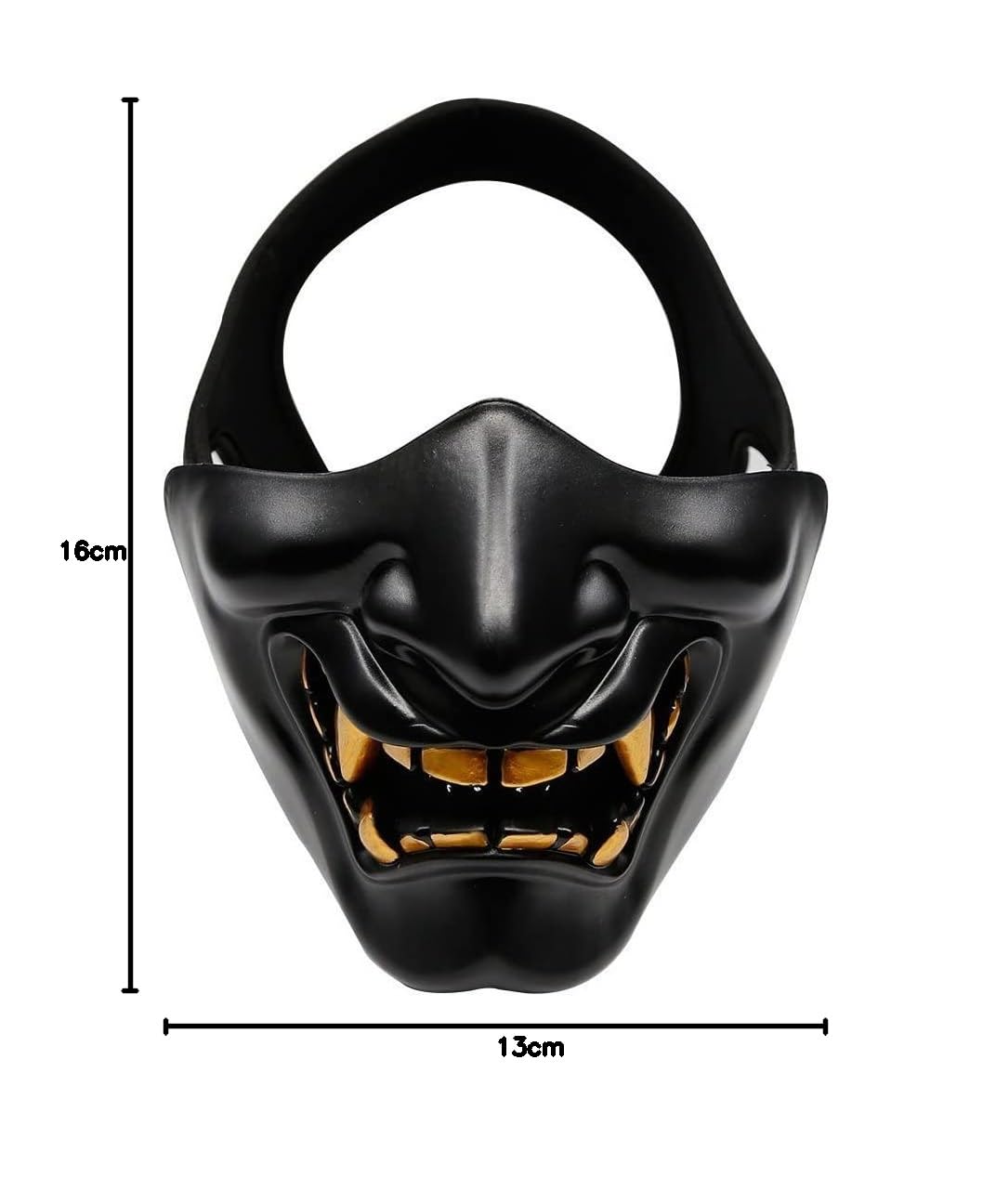 Amazon.co.jp: ATAIRSOFT 般若のお面 はんにゃ サバゲー ハーフマスク