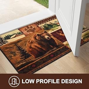 Aspmizfarmhousearearug2x3entryrugnonslipwashableindoordoormatrusticlodgebearmoosedeersmallthrowrugsforentrywaykitchenvintagesoftfauxwoolfloorcarpetdoorrugslowprofile Urban Country Home Decor Aspmiz farmhouse area rug 2×3 entry rug non slip washable indoor door mat rustic lodge bear moose deer small throw rugs for entryway kitchen vintage soft faux wool floor carpet door rugs low profile urban country home decor