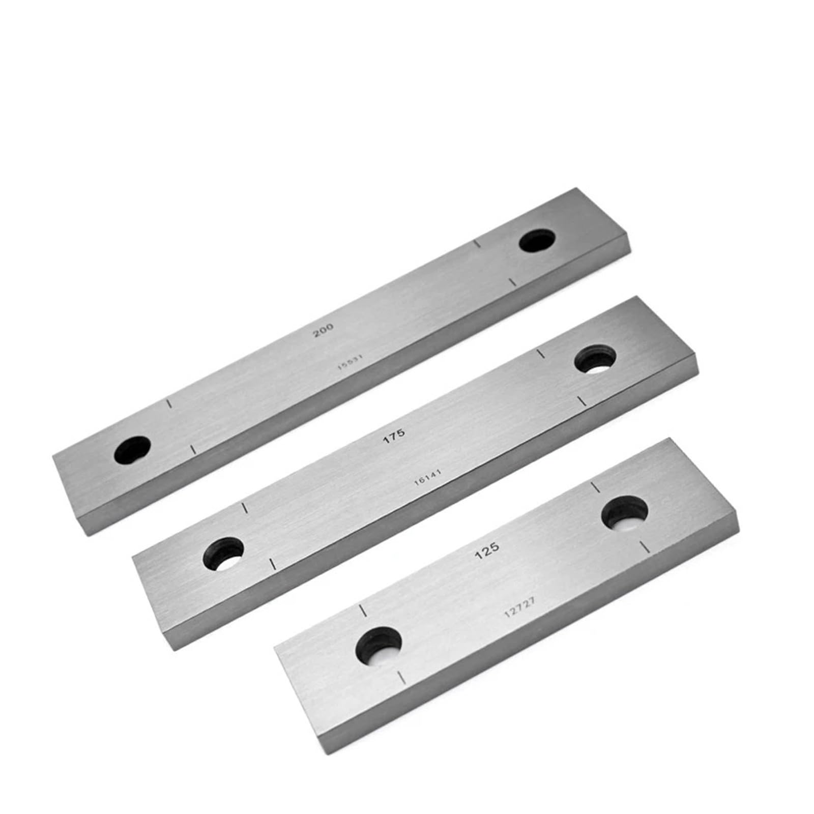 1PC Metryczna Stalowa Kwadratowa Płytka Pomiarowa 100/125/150/175/600/700/800/900/1000mm Klasa 0 Dla Suwmiarki I Mikrometru Precyzyjny pomiar(150mm 0 grade)