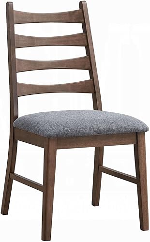 Juego de 2 sillas de comedor modernas, tapizados de madera maciza, muebles duraderos para comedor, mesa de cocina y sillas de asiento, sala de