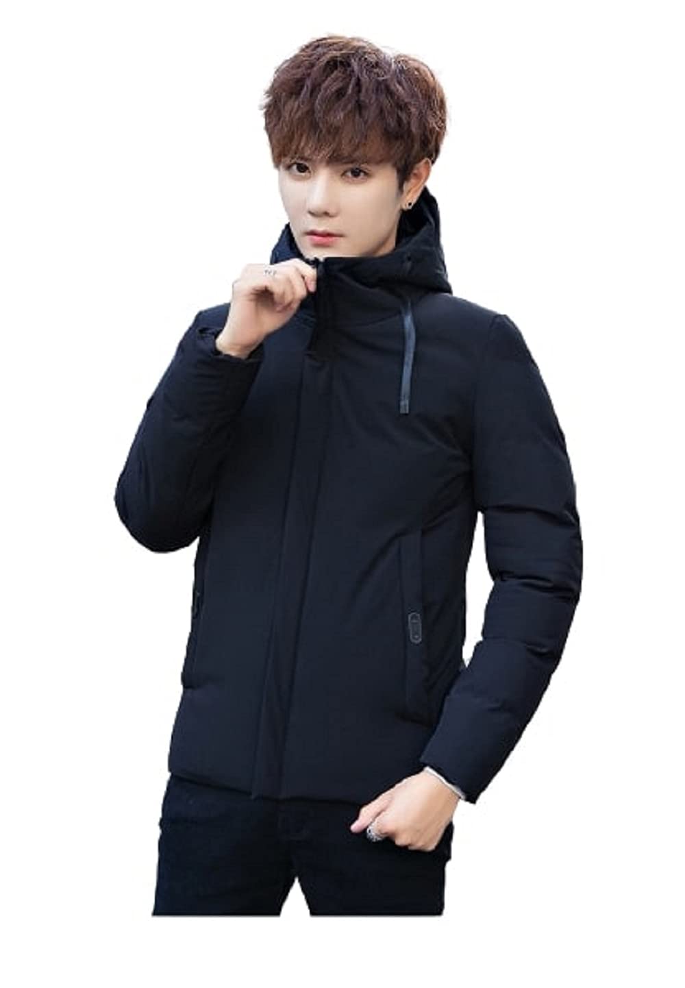 Men's Hooded Bomber Jacket/winter wear