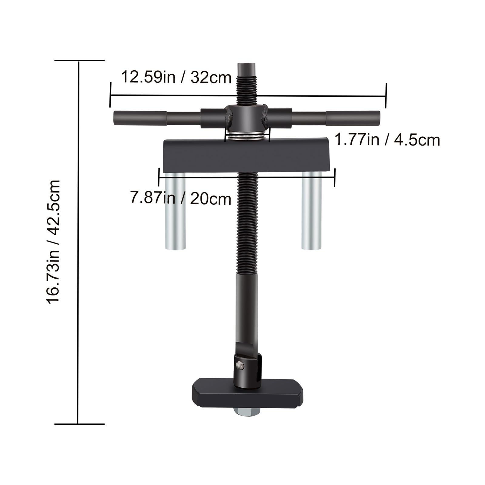 Zestaw Ręcznego Ściągacza Tulei Cylindrów Hydraulicznych 45 Stal 7 Płytek Ciągnących 2 Rury Odgałęzione Do Jednocylindrowego Silnika Wysokoprężnego łAtwa ObsłUga