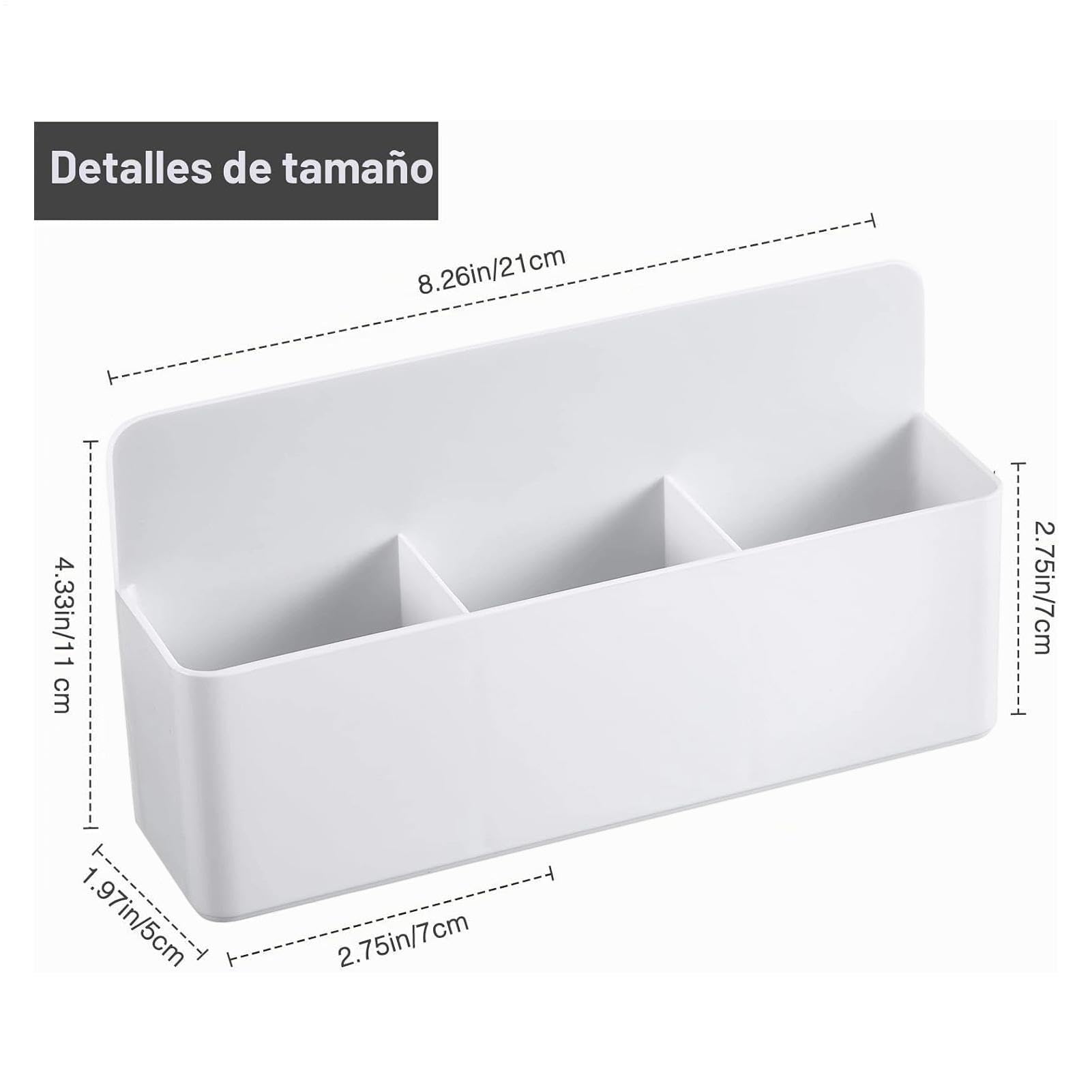 Soporte magnético para marcador para , 3 compartimentos, pizarra
