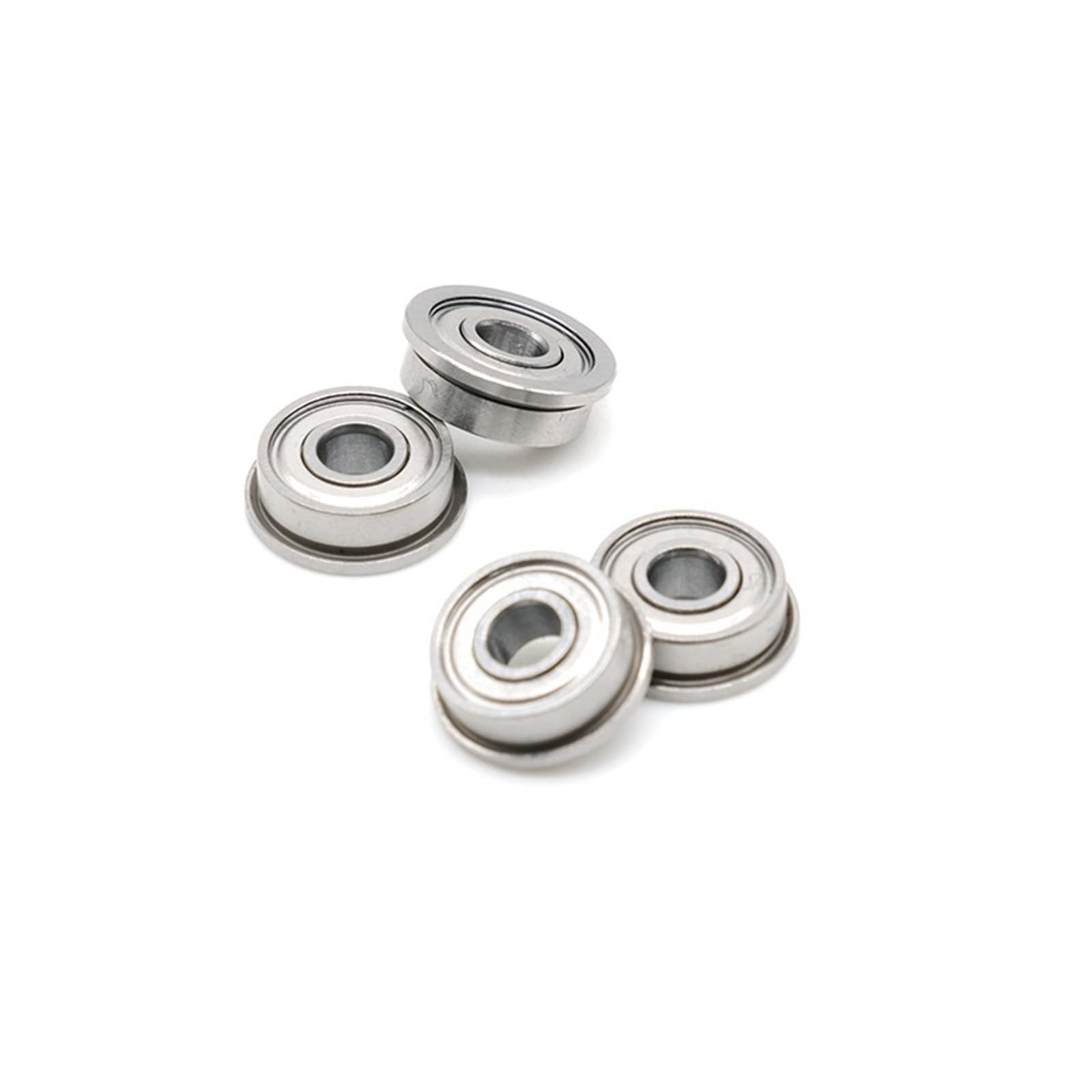 SFR133ZZ Hybrid-Keramik-Kugelflanschlager 2,38 x 4,762 x 2,38 mm Edelstahl-Zoll-Flanschlager 4 Stück