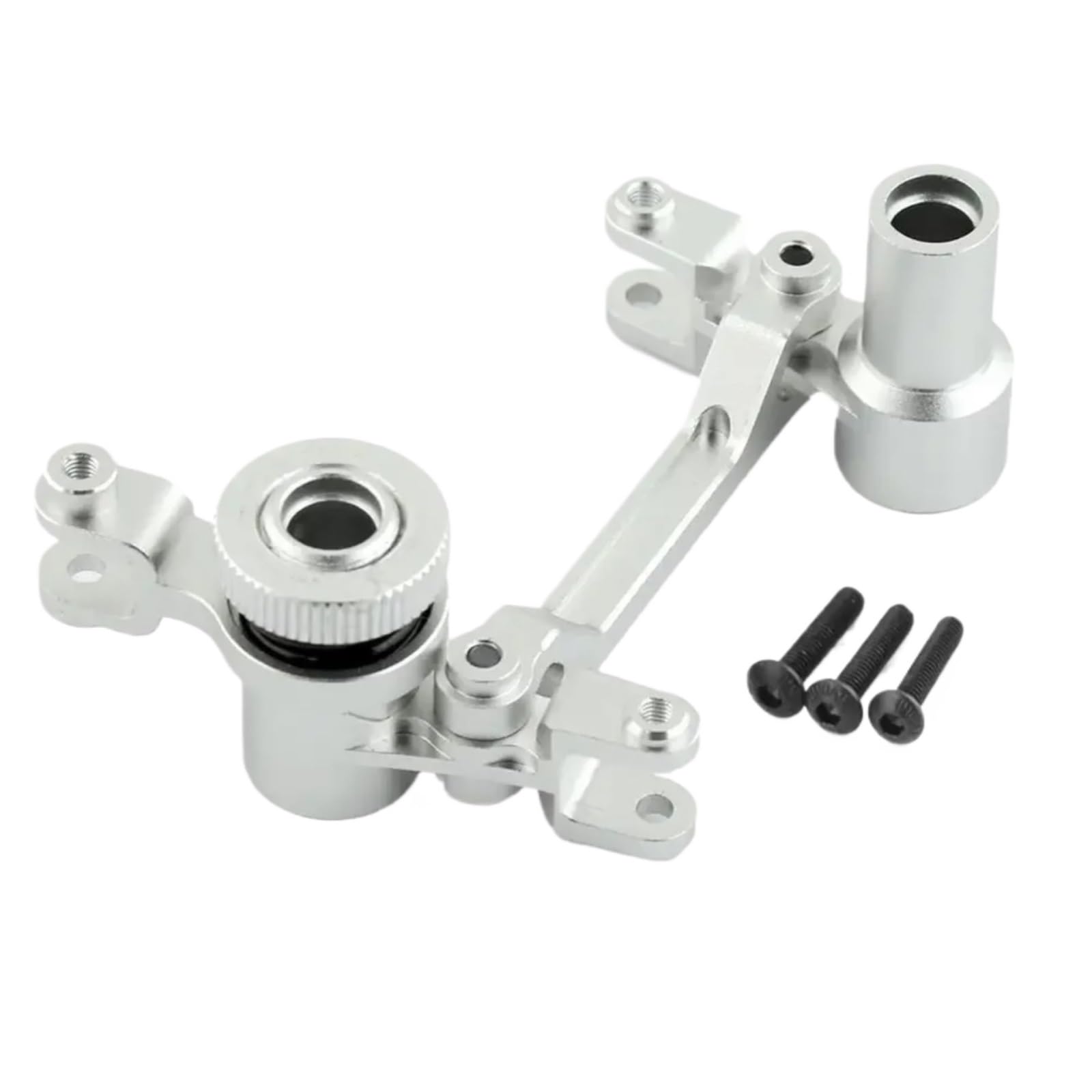 for for traxxas for Udr for Unlimited for Desert for Racer 1/7 8543 RC Car Upgrade Parts Metal Steering Assembly Steering Bellcranks Servo Horn Arm RC Upgrade Accessories(Silver)