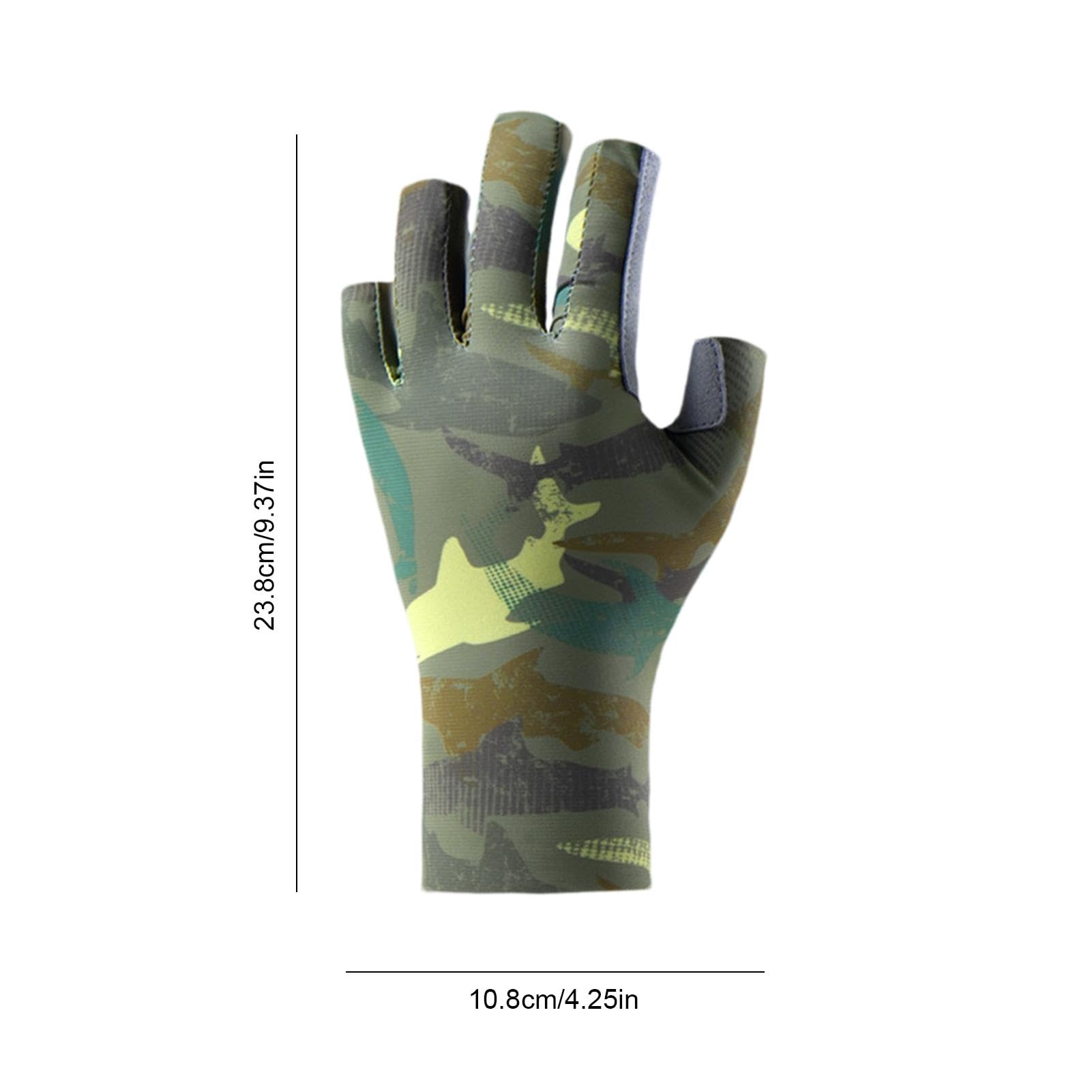 Sonnenhandschuhe Zum Angeln - Elastisch, Rutschfest, UPF-Schutz Für Outdoor