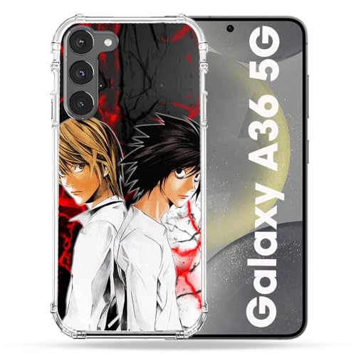 Coque Samsung A36 5G Death Note Duo silicone antichoc rigide